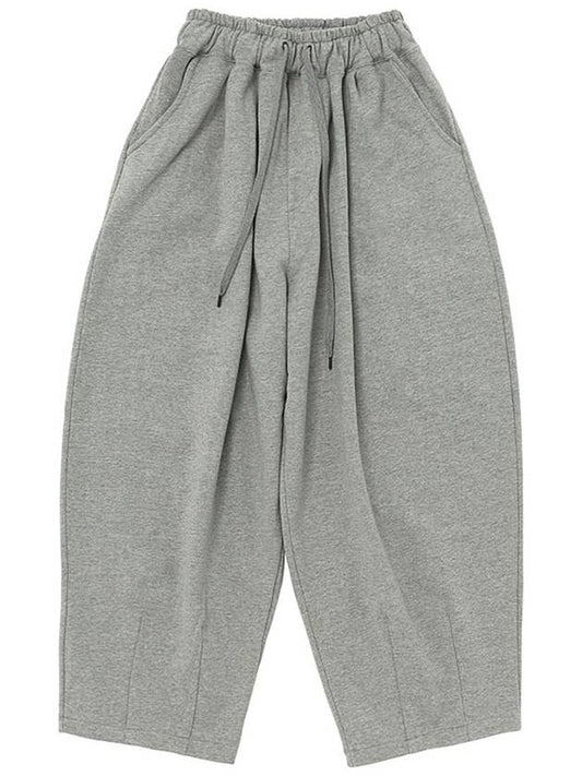 Heavy Terry Balloon Sweets Pants Grey - A NOTHING - BALAAN 1