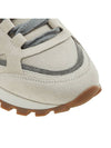 Women's Suede Low Top Sneakers Beige - BRUNELLO CUCINELLI - BALAAN 10