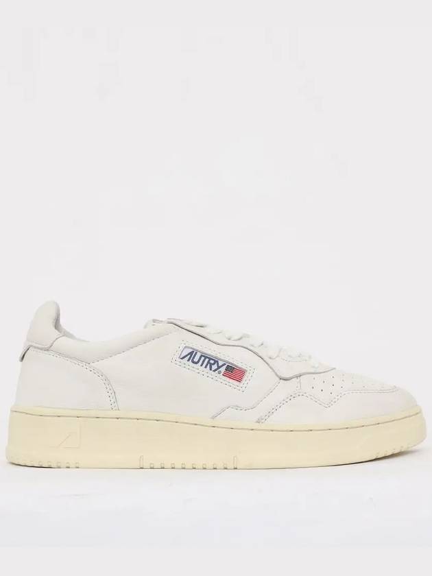 Medalist Goatskin Low Top Sneakers White - AUTRY - BALAAN 2