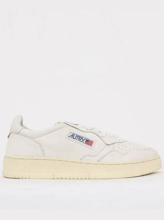 Medalist Goatskin Low Top Sneakers White - AUTRY - BALAAN 2