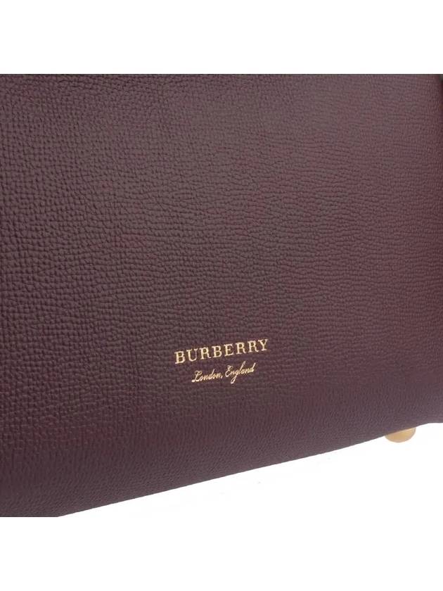 House Check Medium Camberley Tote Bag Red - BURBERRY - BALAAN 3