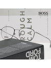 Hugo Boss titanium glasses frame BOSS1067F 124 Asian fit ultra light - HUGO BOSS - BALAAN 2