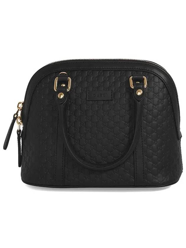 Microssima Small Dome Tote Bag Black - GUCCI - BALAAN 3