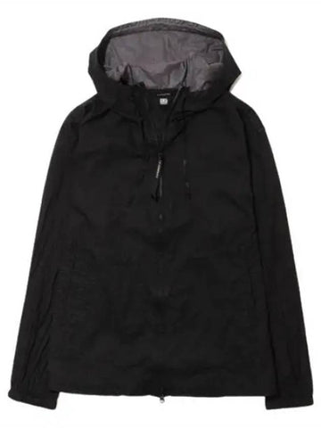 Light Microweave Laminate Hooded Overshirt - CP COMPANY - BALAAN 1