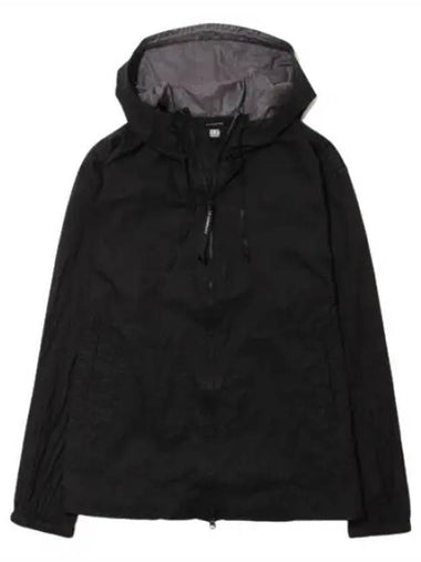 Light Microweave Laminate Hooded Overshirt Jacket - CP COMPANY - BALAAN 1