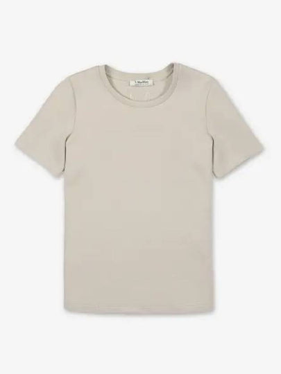 short sleeve t shirt 29976021600 000 001 ECRU - S MAX MARA - BALAAN 2