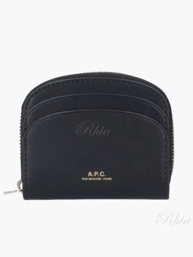 Half Moon Card Coin Wallet Black - A.P.C. - BALAAN 2