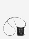 Curve Small Bucket Bag Black - ALEXANDER MCQUEEN - BALAAN 3