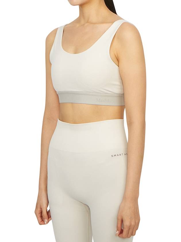 Nerone Sports Bra Ivory - MAX MARA - BALAAN 3