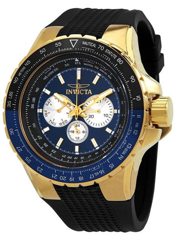 Invicta Aviator Chronograph Quartz Blue Dial Men's Watch 33031 - INVICTA - BALAAN 1