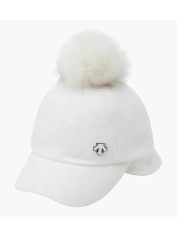 GOLF women s bell earring winter cap DP42WFCPO2 - DESCENTE - BALAAN 1