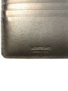 Metal Logo Leather Bifold Wallet Black - MONTBLANC - BALAAN.