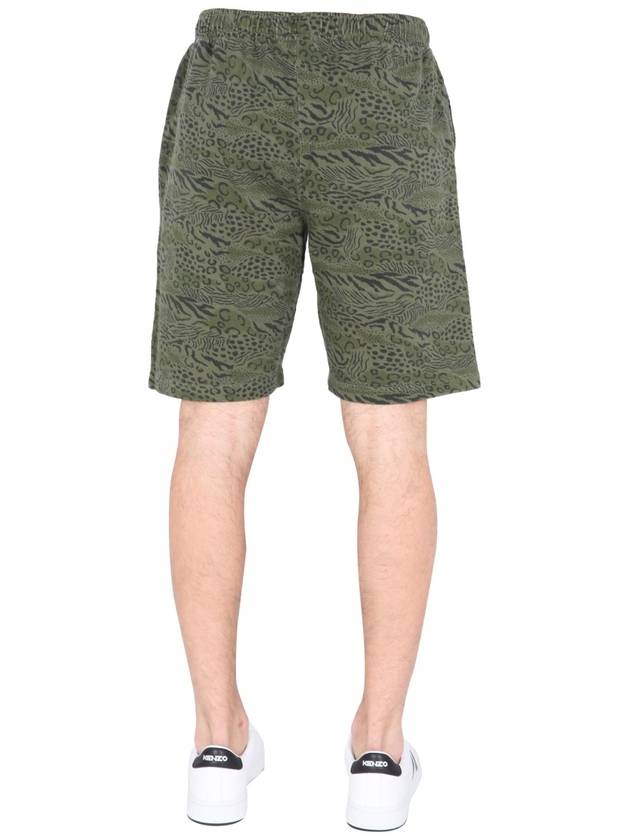 Animal Bermuda Shorts - KENZO - BALAAN 5