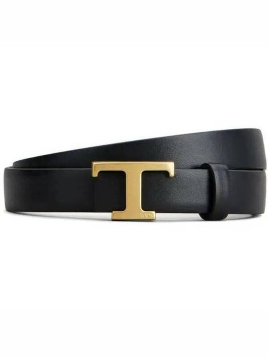 T Timeless Leather Belt Black - TOD'S - BALAAN 2