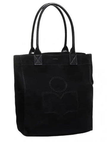 Small Yanky Suede Logo Tote Bag Handbag - ISABEL MARANT - BALAAN 1