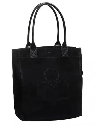 Small Yenki Suede Logo Tote Bag Handbag Women - ISABEL MARANT - BALAAN 1