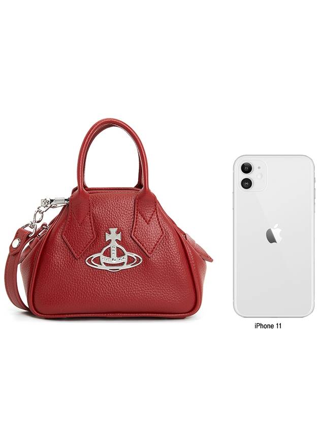 Yasmine Small Tote Bag Red - VIVIENNE WESTWOOD - BALAAN 11