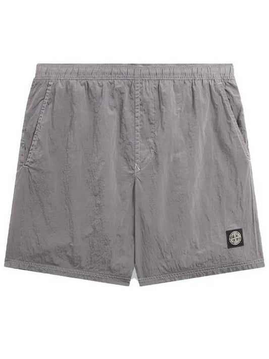 Nylon Metal Swimming Trunk Shorts Grey - STONE ISLAND - BALAAN 2