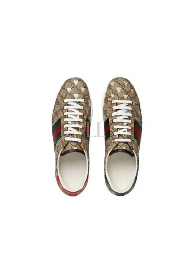 GG Supreme Bees Low Top Sneakers Brown - GUCCI - BALAAN 2