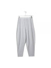 Pleated Track Pants Grey - ISSEY MIYAKE - BALAAN 1