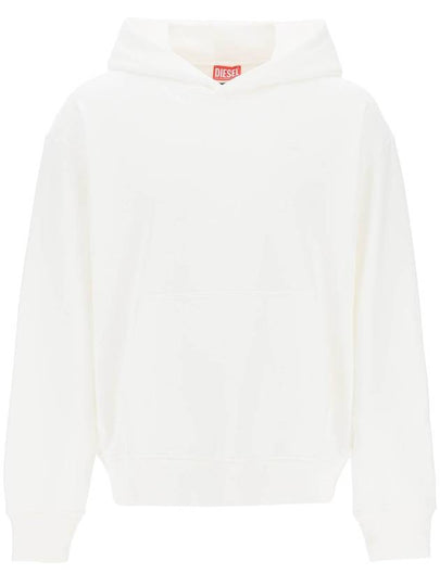 S Macs Megoval D Hoodie White - DIESEL - BALAAN 2