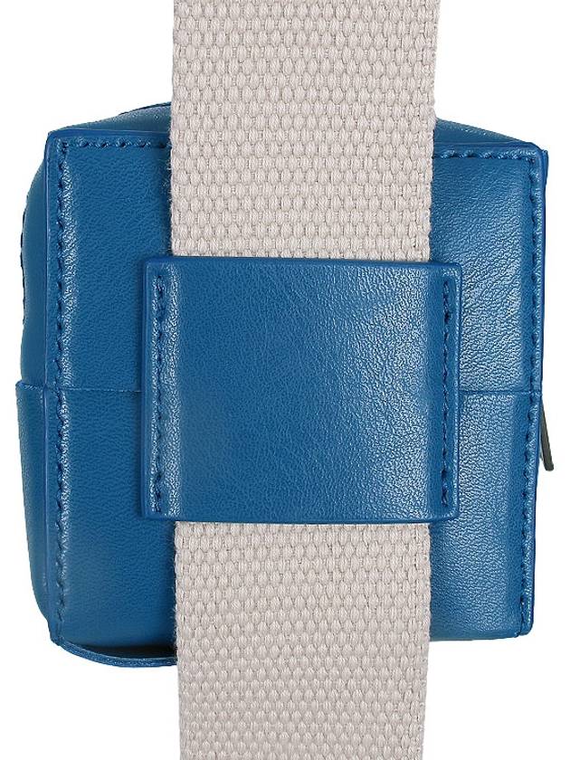 Cassette Versatil Strap Cross Bag Blue - BOTTEGA VENETA - BALAAN 10