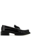 Butterfly Logo Moccasin Loafers Black - GANNI - BALAAN 2