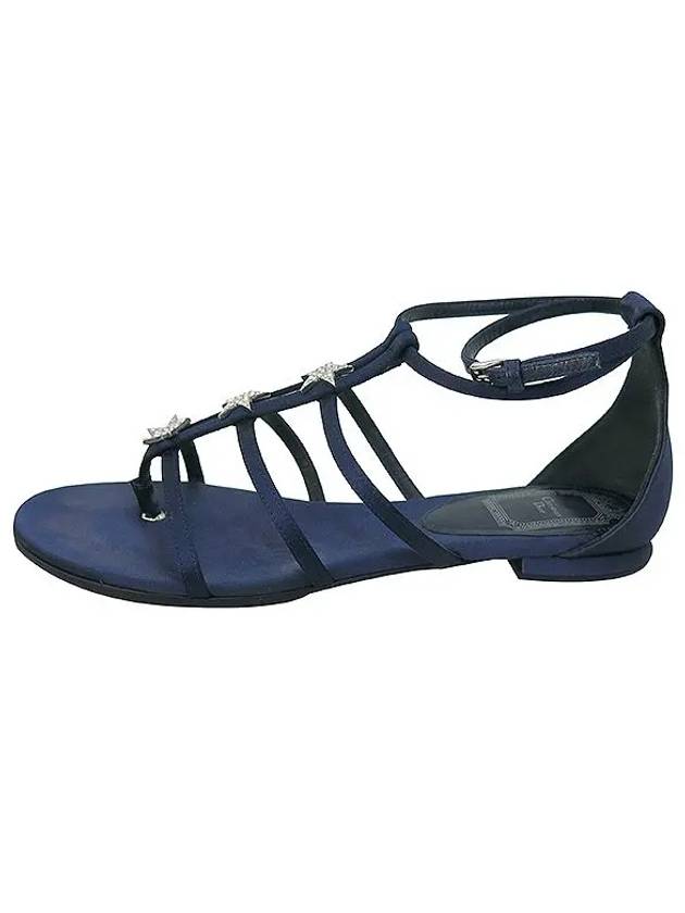 Smith Market used luxury goods navy sandals women s shoes - DIOR - BALAAN 3