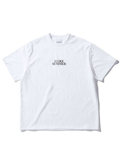 I Like Summer Short Sleeve T-Shirt White - GRAN TURISMO - BALAAN 2