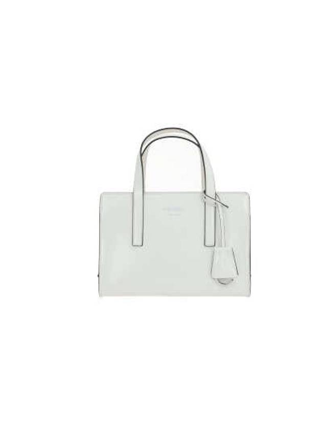 Re-Edition 1995 Brushed Leather Hand Mini Bag White - PRADA - BALAAN 3