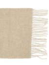 Lecharpe Fringe Logo Virgin Wool Muffler Beige - JACQUEMUS - BALAAN 8