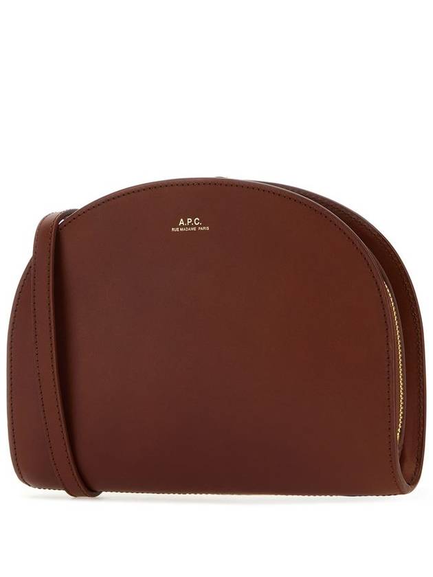 Demi Lune Half Moon Cross Bag Brown - A.P.C. - BALAAN 3