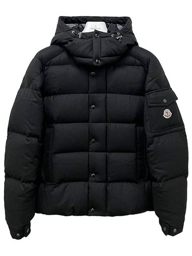 Men s Logo Patch VEZERE Down Padded Jacket Black 1A00157 54272 999 - MONCLER - BALAAN 1