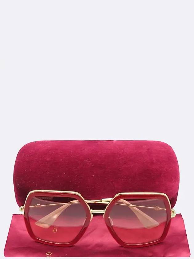 GG0106S square frame metal sunglasses - GUCCI - BALAAN 1