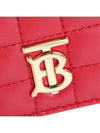 Lola Small Quilted Two Fold Half Wallet Red - BURBERRY - BALAAN 7