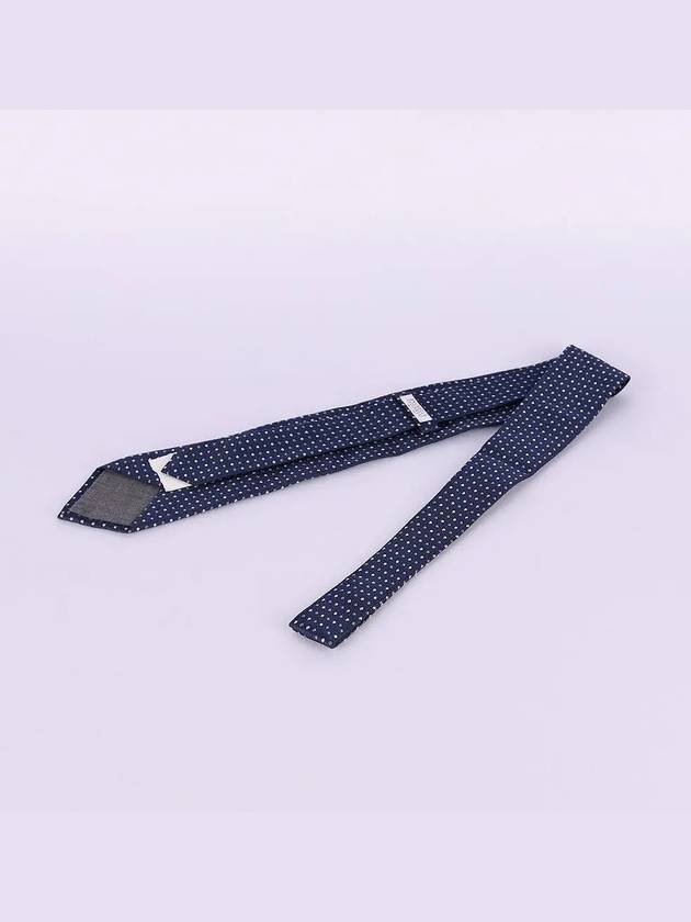 silk tie navy - BRUNELLO CUCINELLI - BALAAN 6