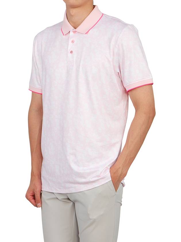 Golf Wear Men s Collar Short Sleeve T Shirt G4MS23K061 BLUSH - G/FORE - BALAAN 6