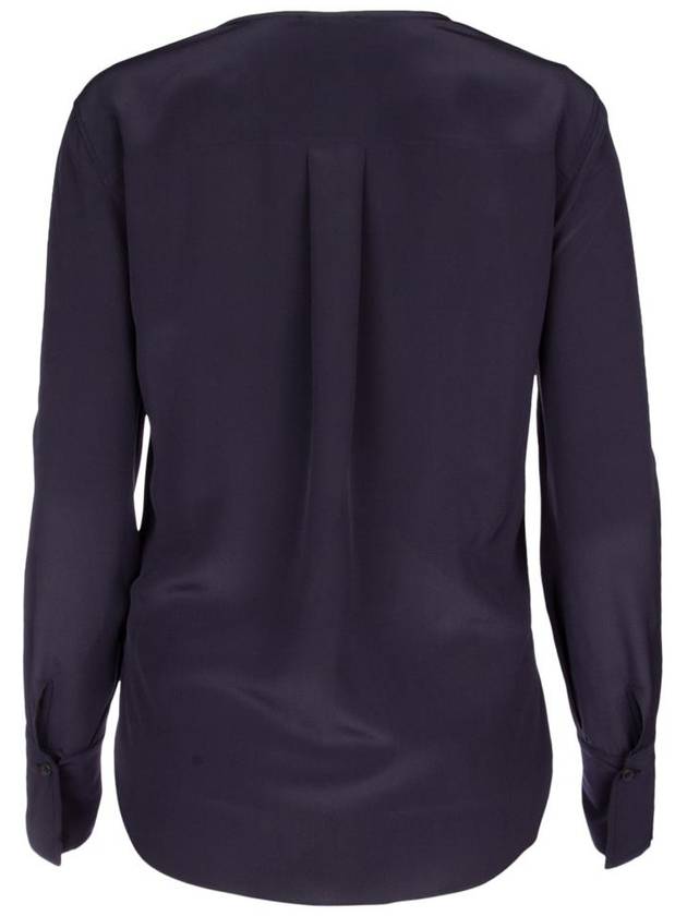 V-neck long sleeve top MB993BK102 C8901 NIGHT SKY B0170444574 - BRUNELLO CUCINELLI - BALAAN 3