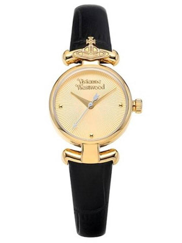 Women's Maida Leather Watch Black - VIVIENNE WESTWOOD - BALAAN.