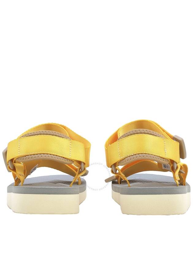 Suicoke Yellow X Beige Depa-Cab Sandals, Size 7 - SUICOKE - BALAAN 3