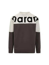 Howley Logo Crew Neck Sweatshirt Faded Black - ISABEL MARANT - BALAAN 2