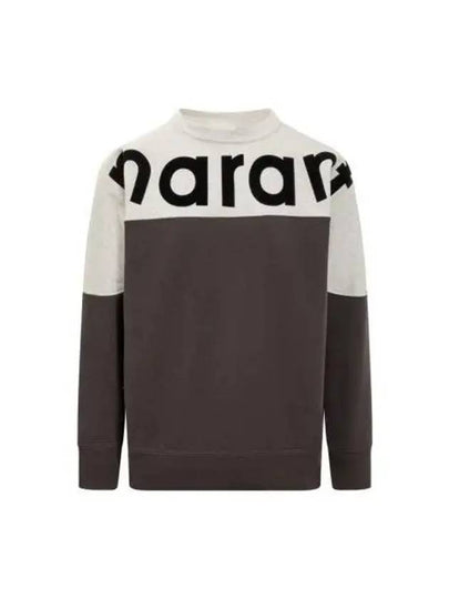 Howley Logo Crew Neck Sweatshirt Faded Black - ISABEL MARANT - BALAAN 2