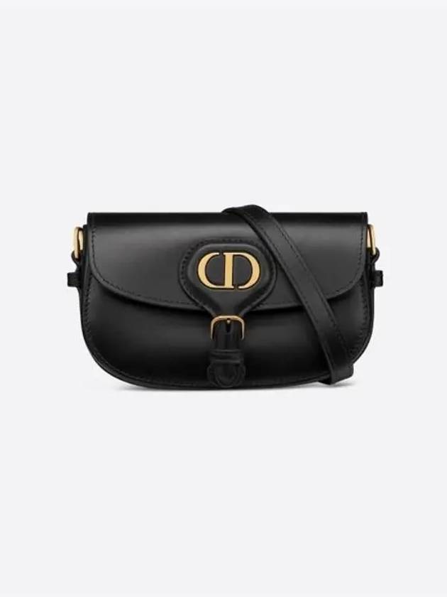 Bobby Small Leather Cross Bag Black - DIOR - BALAAN 2