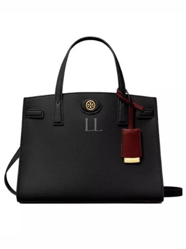 Robinson Satchel Tote Bag Black - TORY BURCH - BALAAN 2