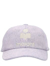 Tyrone Logo Ball Cap Lilac CQ001XHA A1C10J 86CL - ISABEL MARANT - BALAAN 1