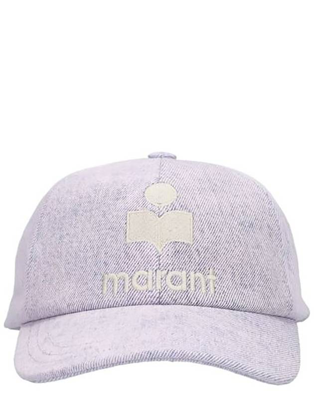 Tyrone Logo Ball Cap Lilac CQ001XHA A1C10J 86CL - ISABEL MARANT - BALAAN 1