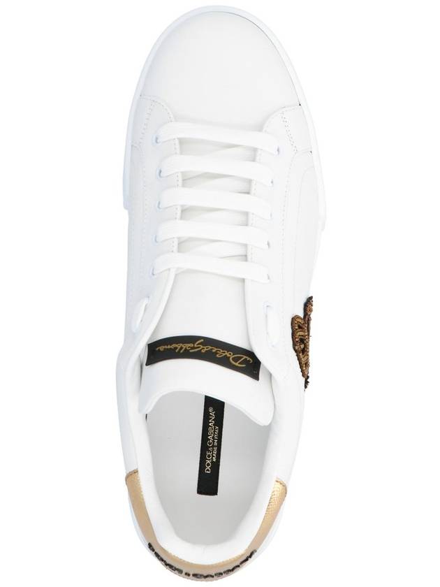 Portofino low-top sneakers white - DOLCE&GABBANA - BALAAN 4