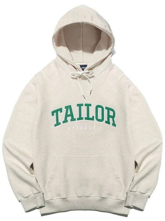 NVL Logo Hoodie Oatmeal - TAILOR STUDIO - BALAAN 2