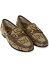 Women's Maxi GG Loafer Camel - GUCCI - 4