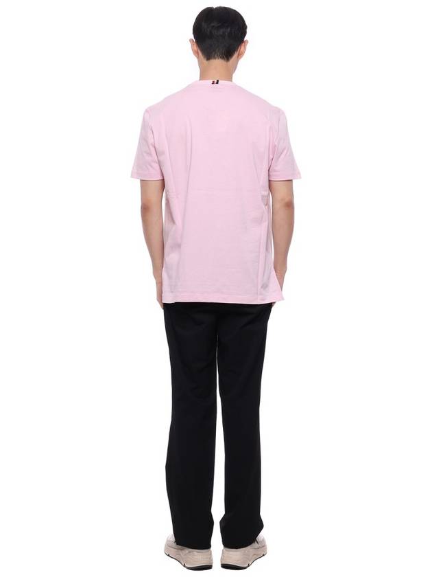 Midweight Jersey Anchor Short Sleeve T-Shirt Pink - THOM BROWNE - BALAAN 6